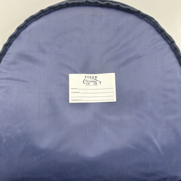 Pyrex Portables Way To Go 4.5 Qt Green Insulated Carrying Bag Hot & Cold Handle - Picture 8 of 13